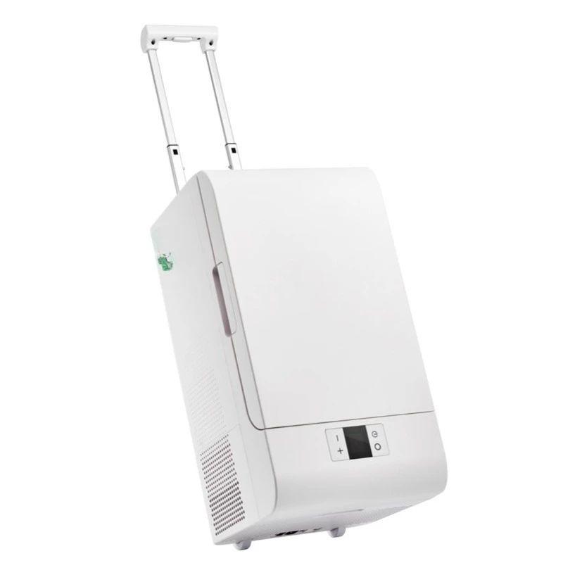 Convenient portable refrigerator Car hotel room compressor, refrigeration and fresh-keeping refrigerator