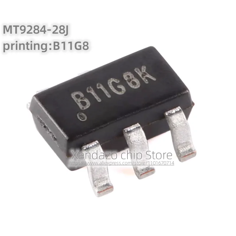 10pcs/lot MT9284-28J printing B11G8 SOT-23-6 package Original genuine 1.2MHz Efficient Boost White LED Driver Chip