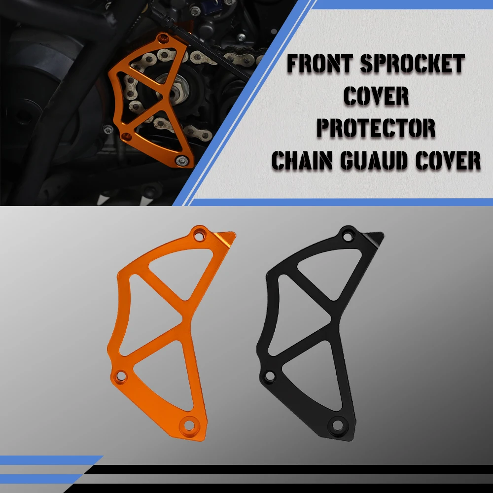 

2023 2022 Motorcycle CNC Sprocket Chain Guard Cover Case Saver For 890 790 Adventure Adv R 790 890 Duke 2018 2019 2020 2021