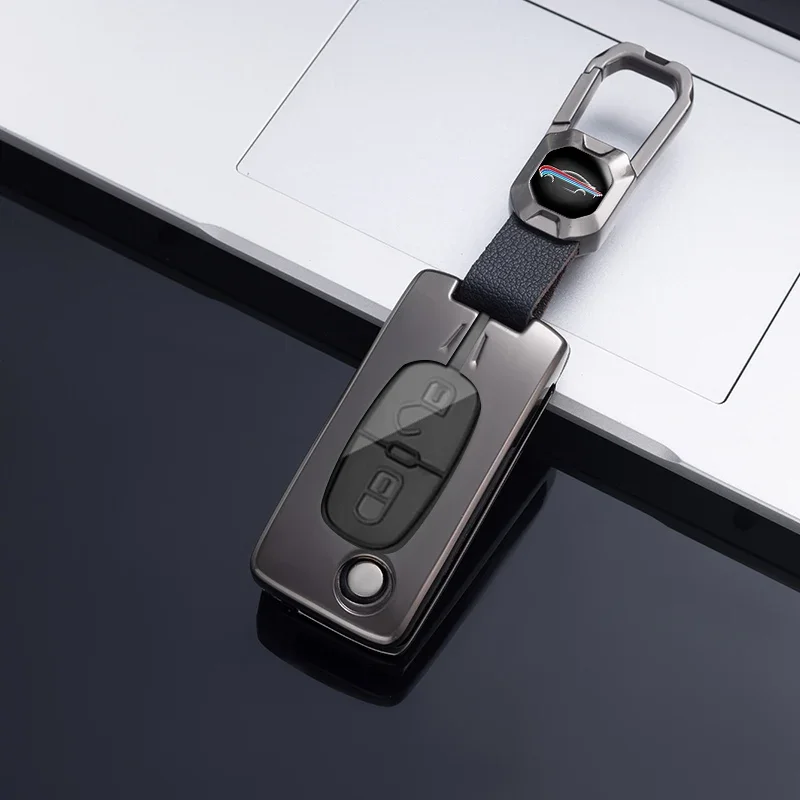 

Fashion Car Remote Key Case Cover Shell Fob For Peugeot 107 207 307 308 407 607 3008 5008 For Citroen Xsara Picasso C5 C6 C8