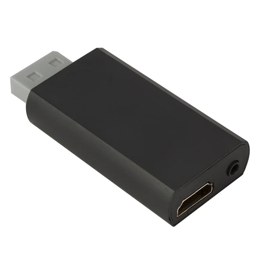 Konwerter z WII na HDMI kompatybilny konwerter Full HD 1080P WII na HDMI przełącznik wyjściowy Adapter zgodny z WII na HDMI