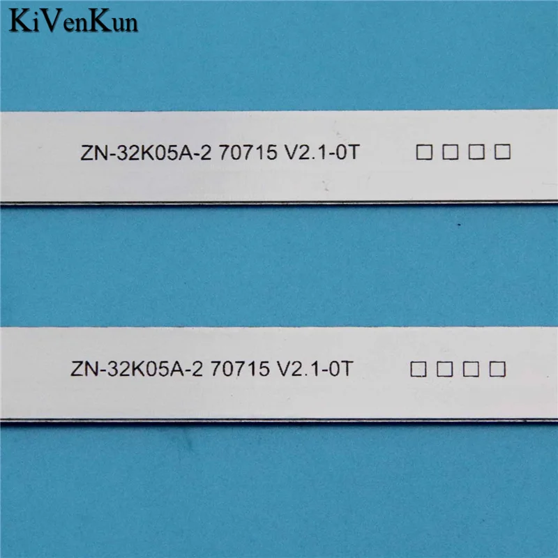 2PCS/Set Brand New TV's LED Lamp Bars ZN-32K05A-2 70715 V2.1-0T Backlight Strip For Polar 32L21T2C 32LTV5002 Array Bands Tapes