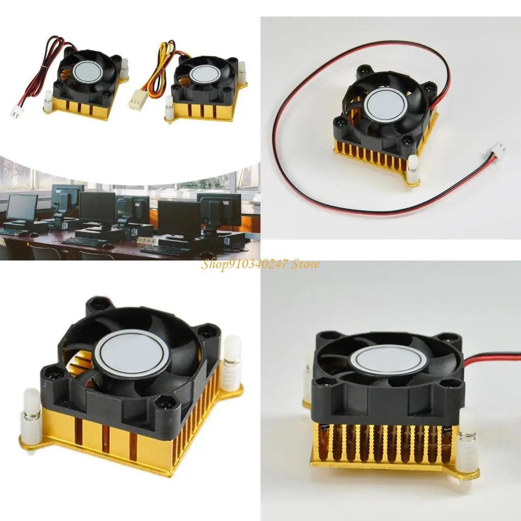 

Q22A Алюминиевый плавник с плавниками 40 мм для ПК Northbridge Chipset Охлаждение