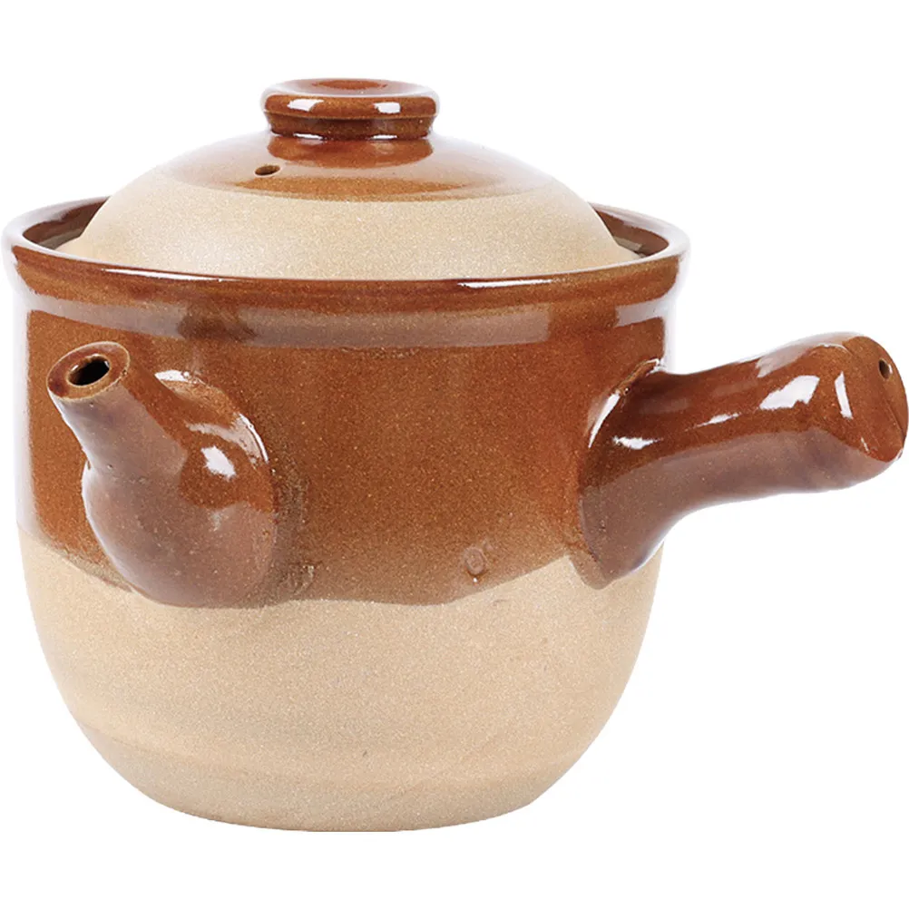 

Chinese Medicine Casserole Pot Premium Clay Cooking Pot for Stewing Soup Boiling Medicine Making Tea Old Style Stove Use