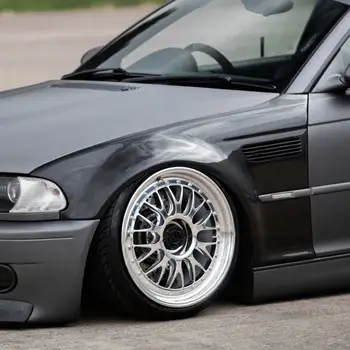 رفرف من ألياف الكربون لسيارة BMW الفئة الثالثة E46 M3 موديلات 1998-2004، جناح أمامي معدل من الراتنج، طقم هيكل محيطي 10 best sales طقم هيكل سيارة BMW E46 - №1