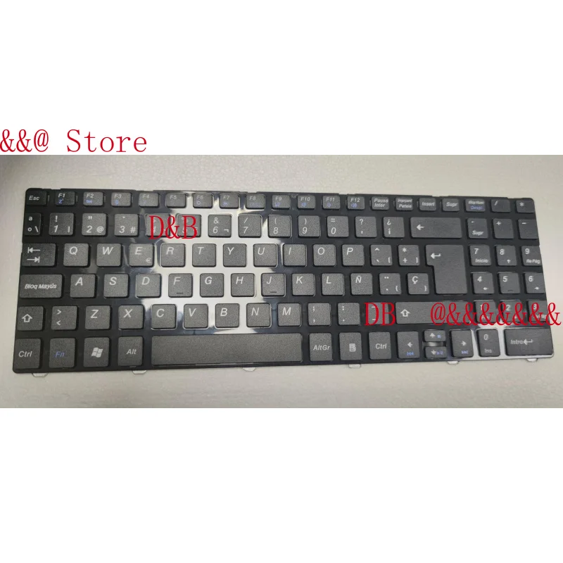 Teclado español con marco para MSI CR640 CX640 CX640-851X A6400 MS-16Y1