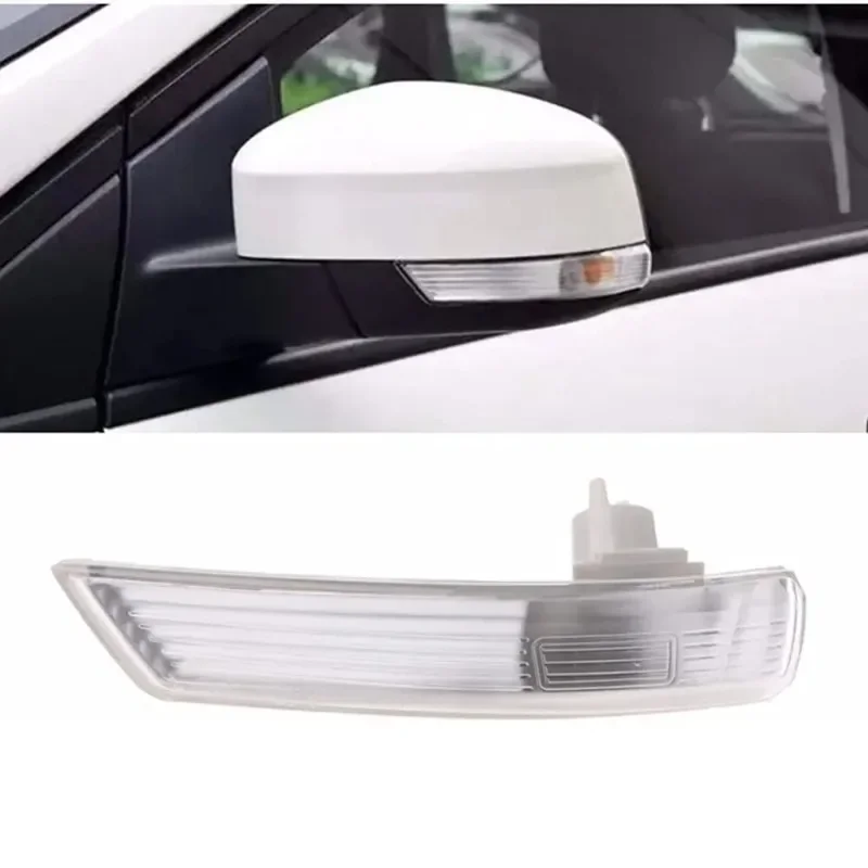 for Ford Focus MK 2 3 Mondeo Mirror Turn Signal Corner Light Lamp Cover Left Right Cab/Is Co-pilot Shade 12-18 Car Accessories