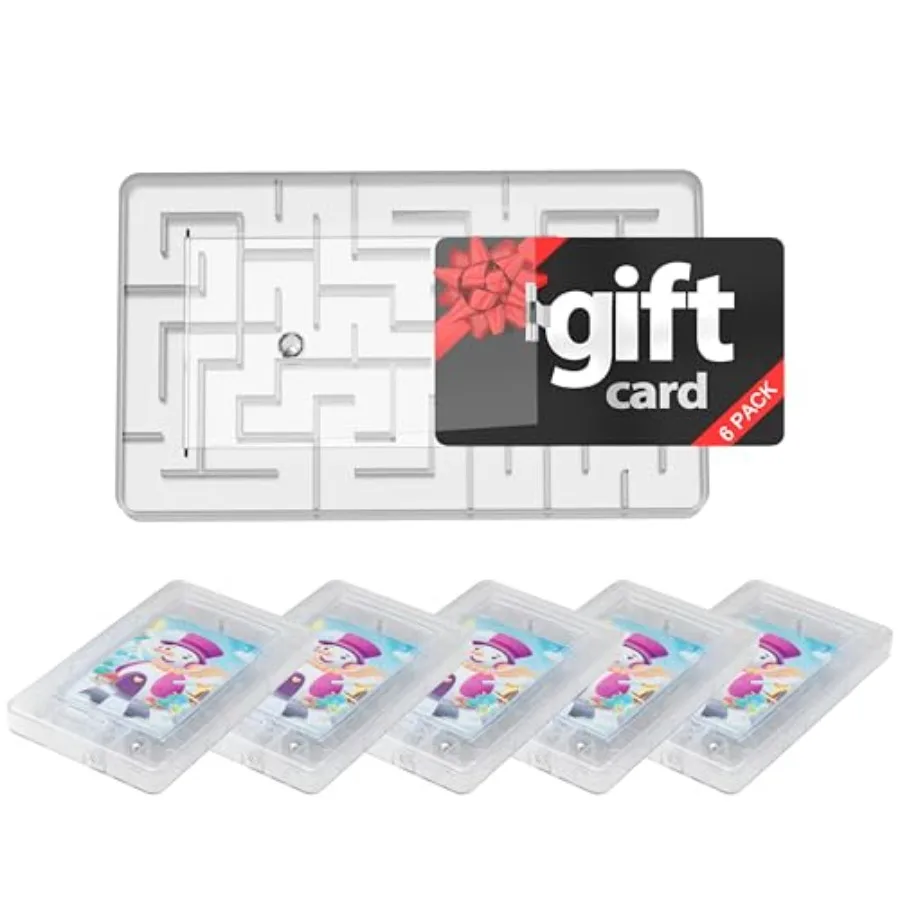 

Набор для хранения подарочных карт - Коробка-головоломка «Денежный лабиринт» - Увлекательная и сложная головоломка для взрослых