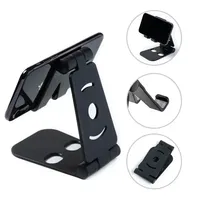 Portable Mobile Folding Stand Desktop Lazy Double For Tablet Charging Base Adjustable Stand For Home Office Support Dropship