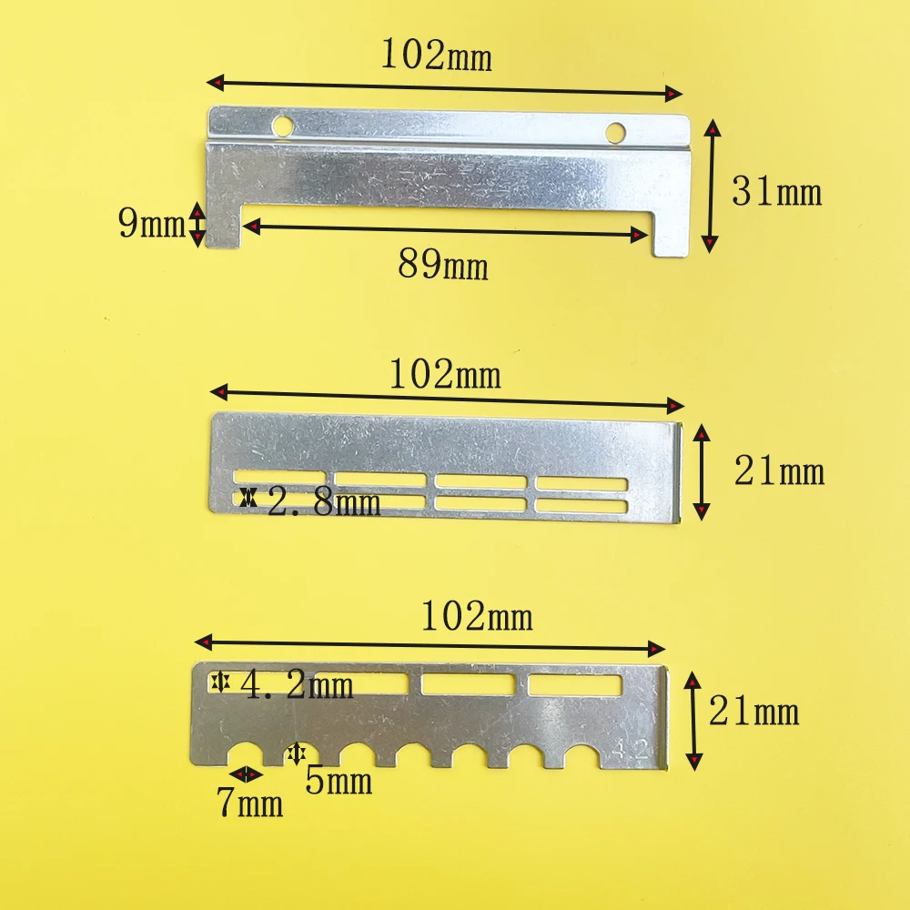 New Design Metal Apis Mellifera Entrance Nest Door Queen Barrier Anti Escape Ventilate For Migration Bee Apiarists Tools 6Sets