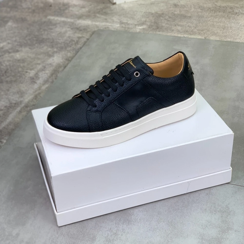 

Роскошные мужские вулканизированные туфли из высококачественной кожи, повседневные кроссовки с нескользящей подошвой, модные кеды для повседневной носки, работы и вечеринок