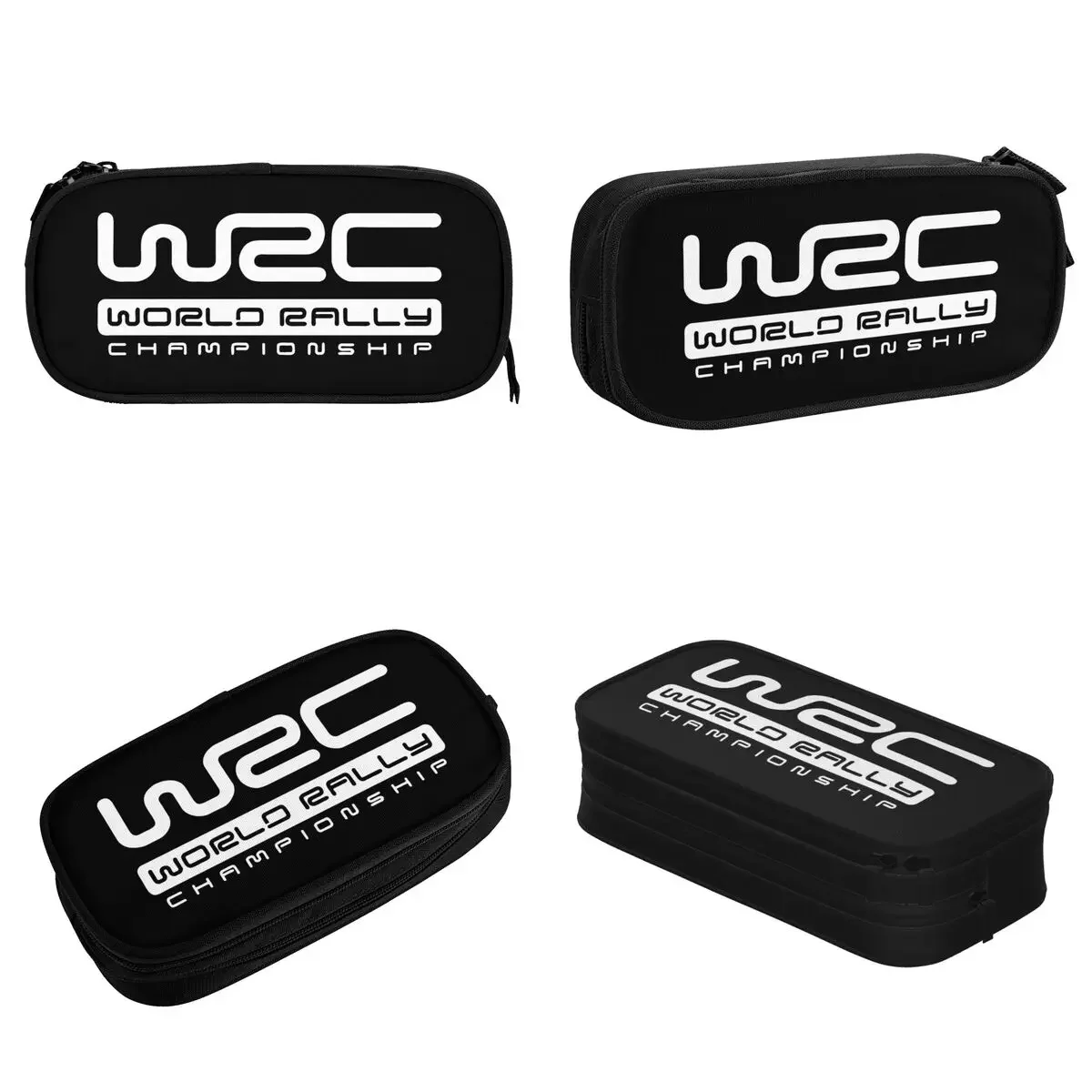 Fun WRC Pencil Case Racing Car Game Pencilcases Pen for Student Large Storage Bag School Supplies Gift Stationery