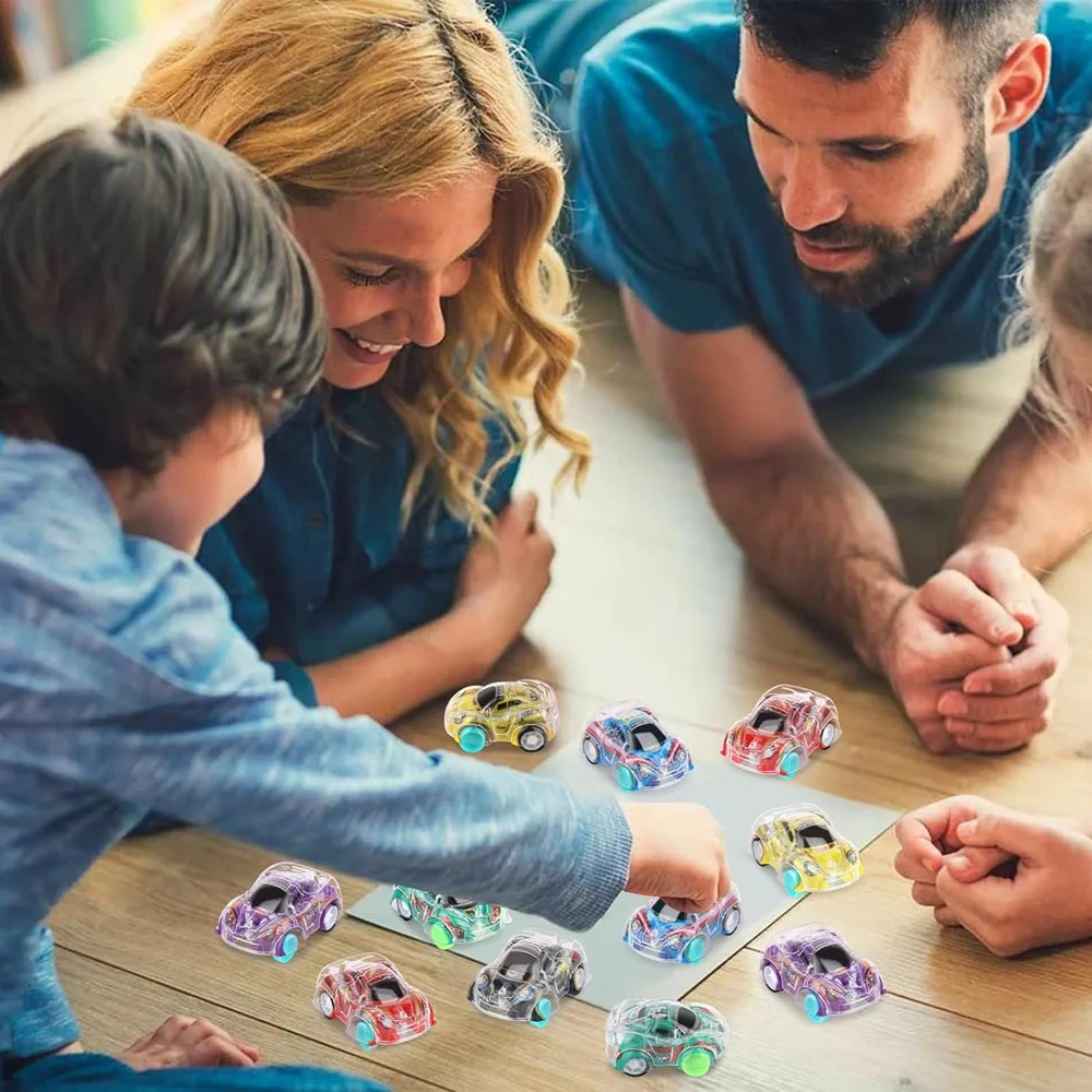 10/50pcs für Kinder Jungen Mädchen Mini Pull Back Autos Set Rennfahrzeuge Kleinkinder Bulk Spielzeug Party begünstigt Schatzkiste Geschenke