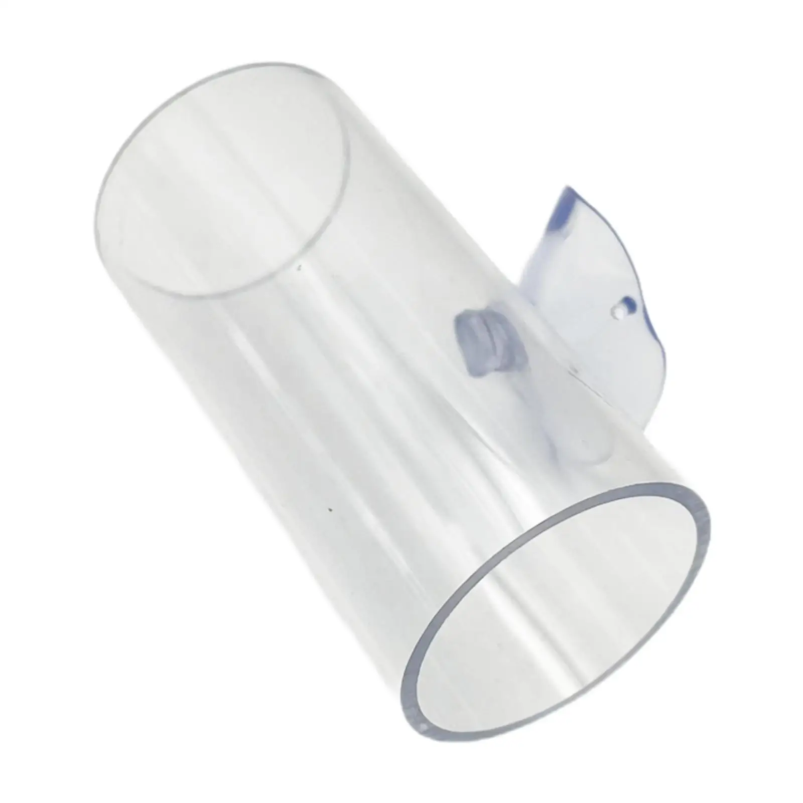 واضح بيتا أنبوب السمك نفق مخبأ لعبة شفافة مثيرة للاهتمام للراحة اللعب خزان الأسماك الملحقات المأوى مراقبة أفضل