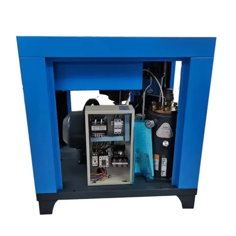 Industrial Permanent Magnet Variable Frequency Rotary Screw Air Compressor Single Stage
