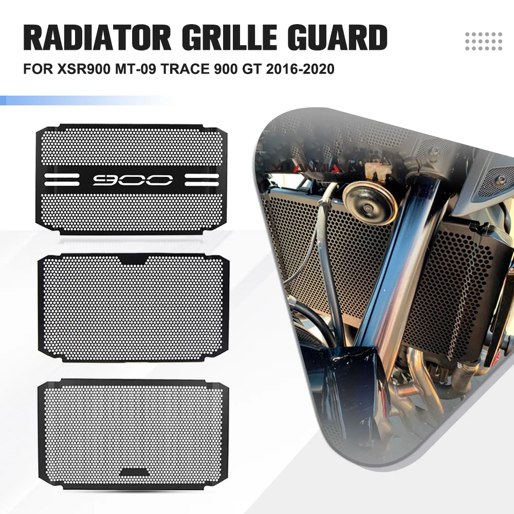 

MT09 Radiator Shield For Yamaha XSR900 MT-09 TRACE 900 GT 2016 2017 2018 2019 2020 Motorcycle Radiator Guard Grille Protector