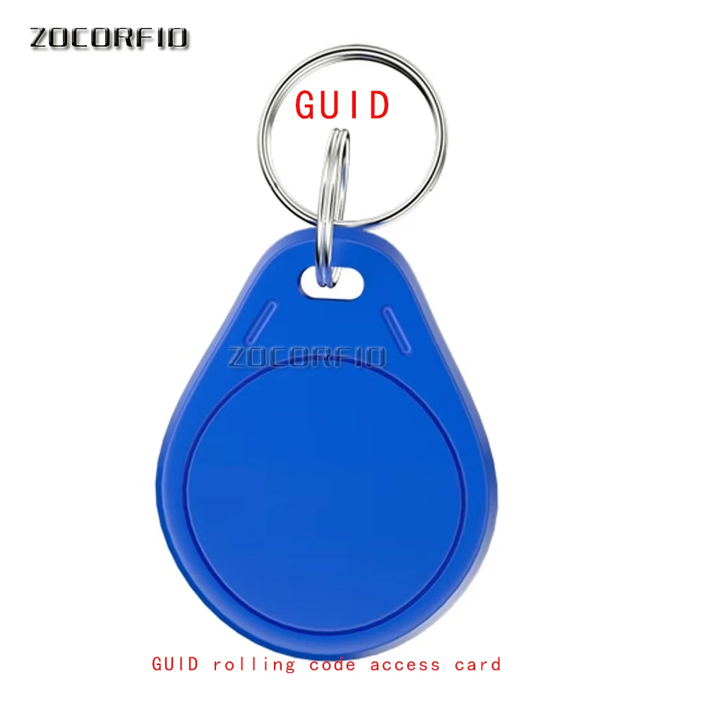 10 unids/lote 13,56 MHz regrabable 0 bloque guía tarjeta de acceso de código rodante