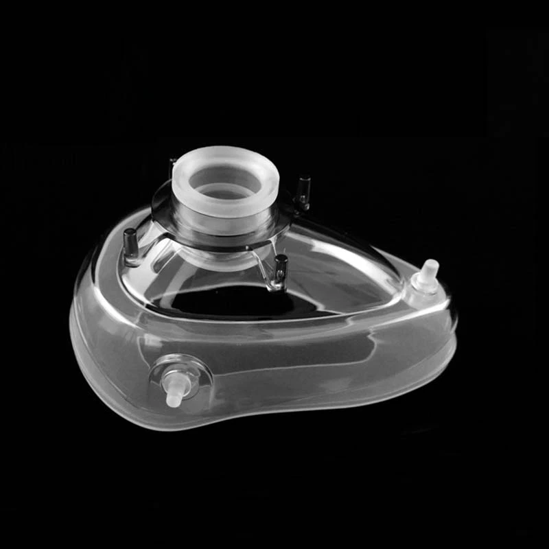 

Neonatal adult silicone mask Medical oxygen mask Anesthesia mask Simple breathing device can be reused