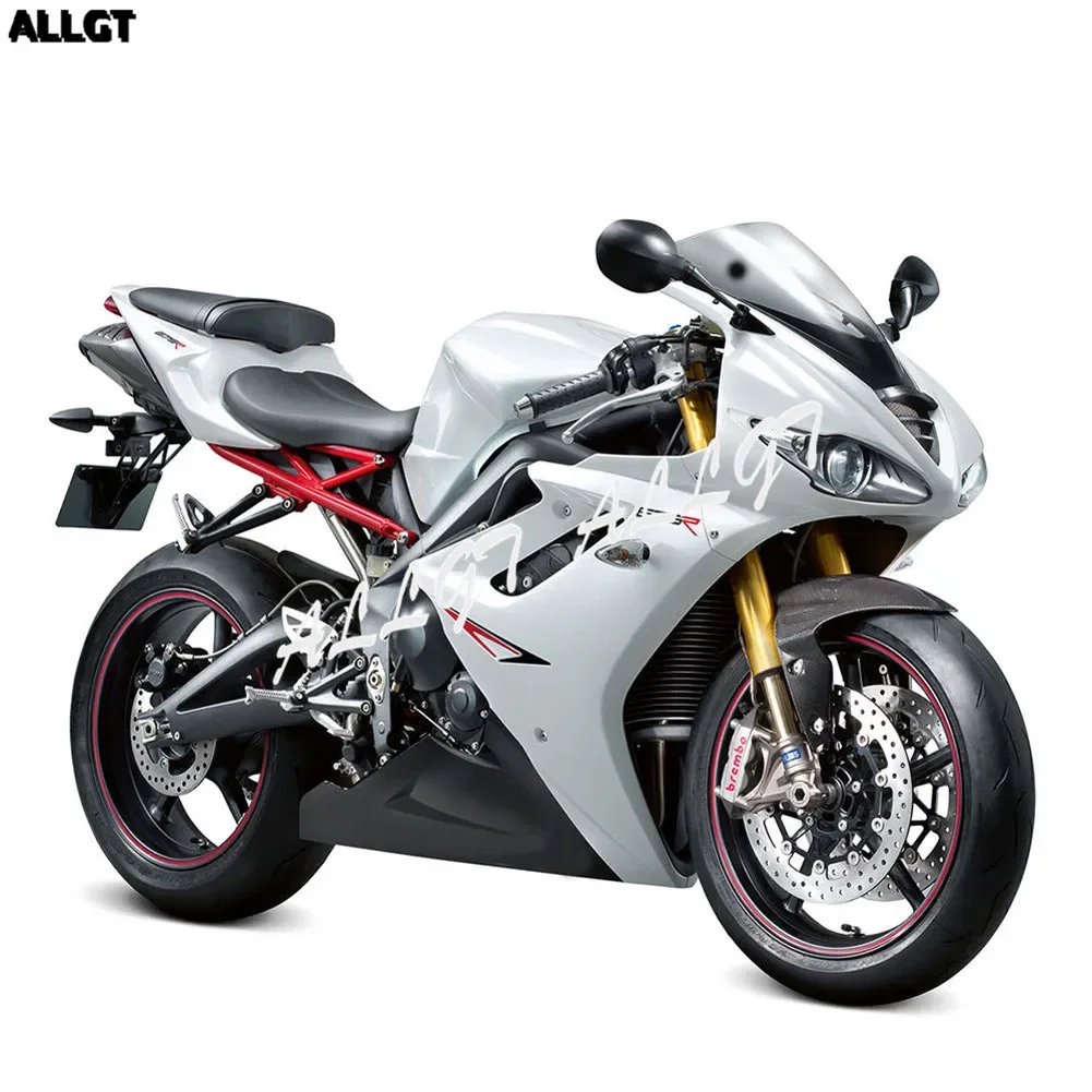 White UV Painted Fairing For Triumph Daytona 675 2006 2007 2008 Body work ABS Molding