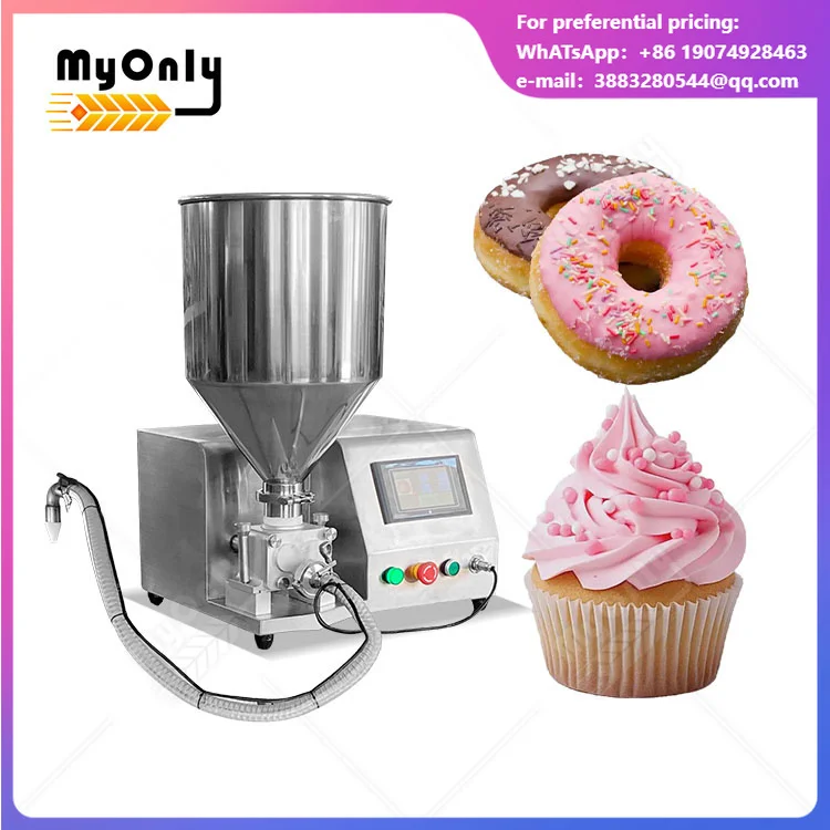 MY Manual English Cake Cream Inject Depositor Mini Chocolate Donut Fill Injector