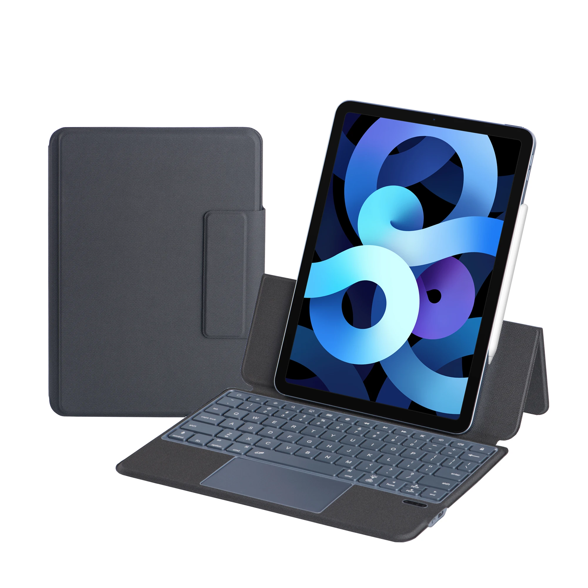 

Backlit Apple Magic Keyboard Case For iPad Air 4/5 10.9 iPad Pro 11 2022 4th for iPad Pro 11 2021 Magic Keyboard Arabic Korean