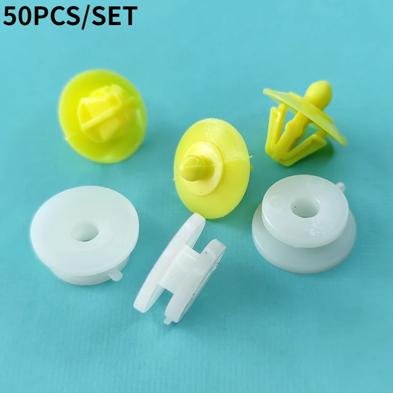 50X Door Wheel Arch Clips Fits For Land Rover Discovery 3 4 Range Rover Sport Freelander 1 2 Car Clips Fasteners Wheel Arch Exte