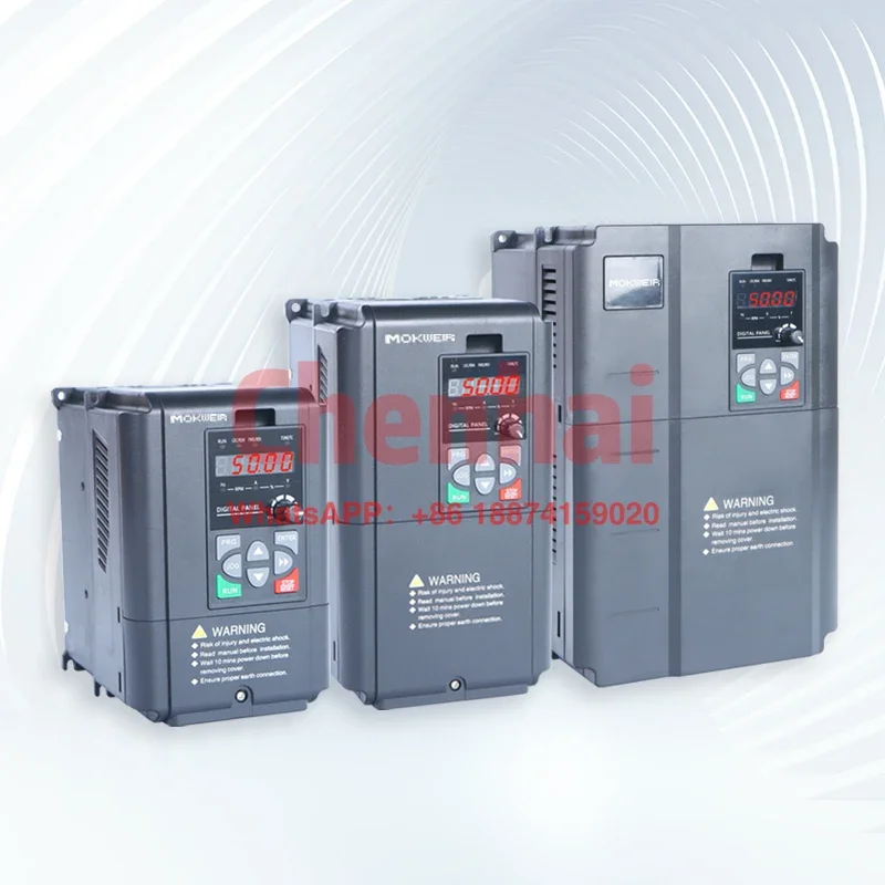 Vfd 5.5kw 7.5kw Inverter 220V 3 Fase Triple Ac Drives Speed Driver Voor Asynchrone Motor