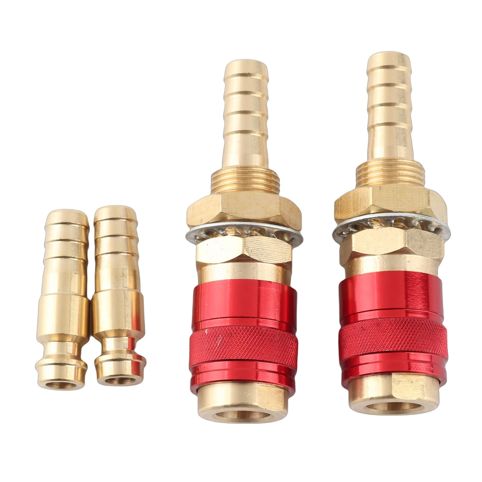 

2pcs 8mm Water Cooled & Gas Adapter Quick Connector Fitting For TIG Welding Torch