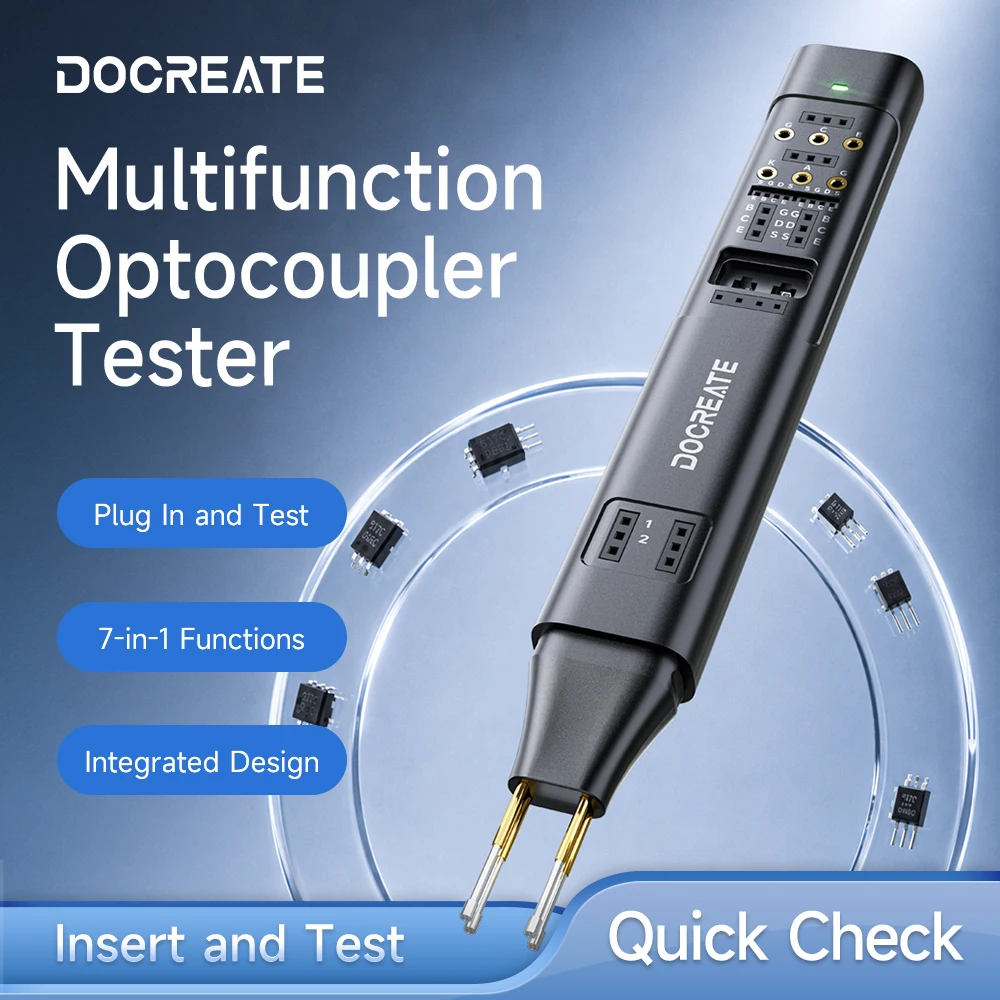 Electronics Quiz - Tester Optoaccoppiatore Multifunzione MO-81 7-in-1, Verificatore