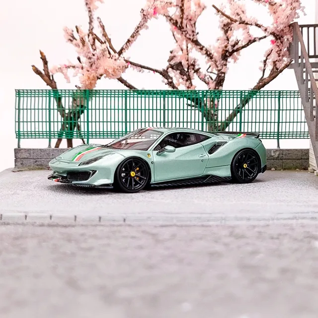 U2 1:64 488 Pista Novitec Resin Car Model Limited edition 399