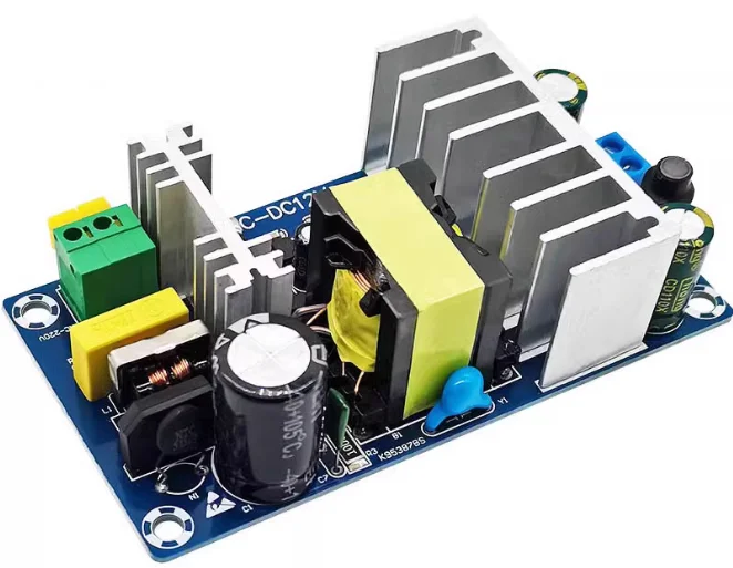 โมดูลจ่ายไฟสวิตชิ่ง DC12V, อะแดปเตอร์จ่ายไฟกำลังสูง 100W, เมนบอร์ดแปลงไฟจาก AC 85~265V เป็น DC 12V, ความจุ 8A