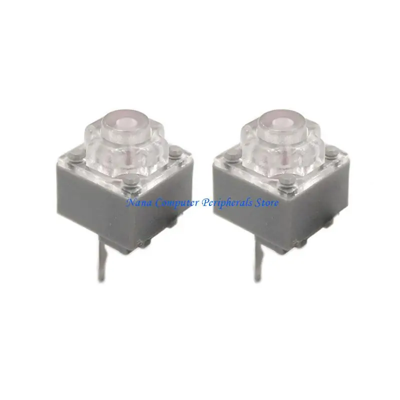 F68C 2 Cái/10 Chiếc HUANO Êm Micro Công Tắc 10 Triệu Lần Bấm Êm Chuột Micro Công Tắc 2 Chân 6x6x7.2mm