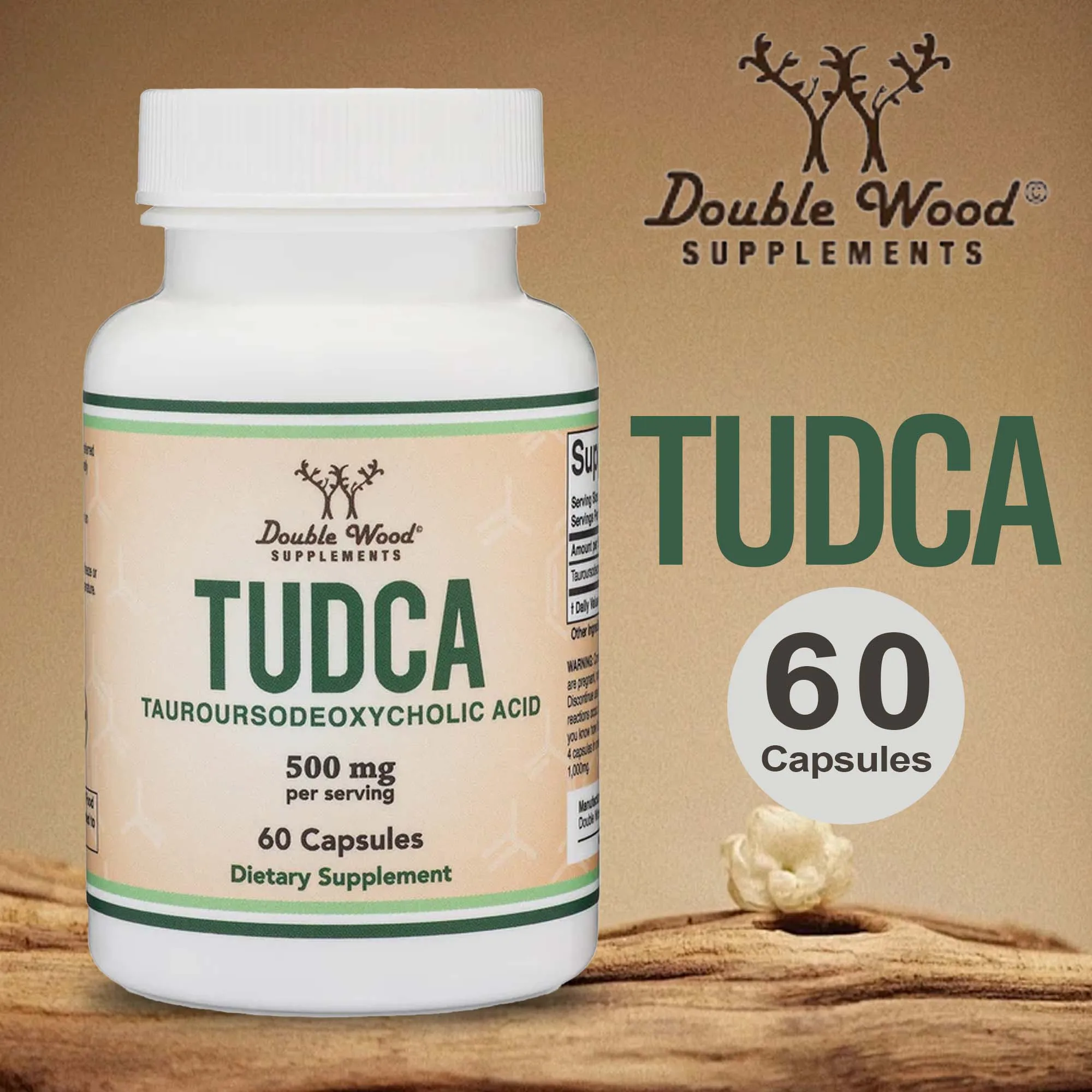 TUDCA Supplement - for Liver Detoxification, Gallbladder Cleansing, Anti-Aging, Digestive Health, Promotes Immunity