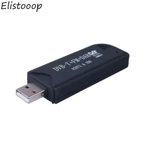 

Smart TV Video Equipment Elistooop Digital TV Dongle USB 2.0 TV Stick DVB-T + DAB + FM RTL2832U + FC0012 Support SDR