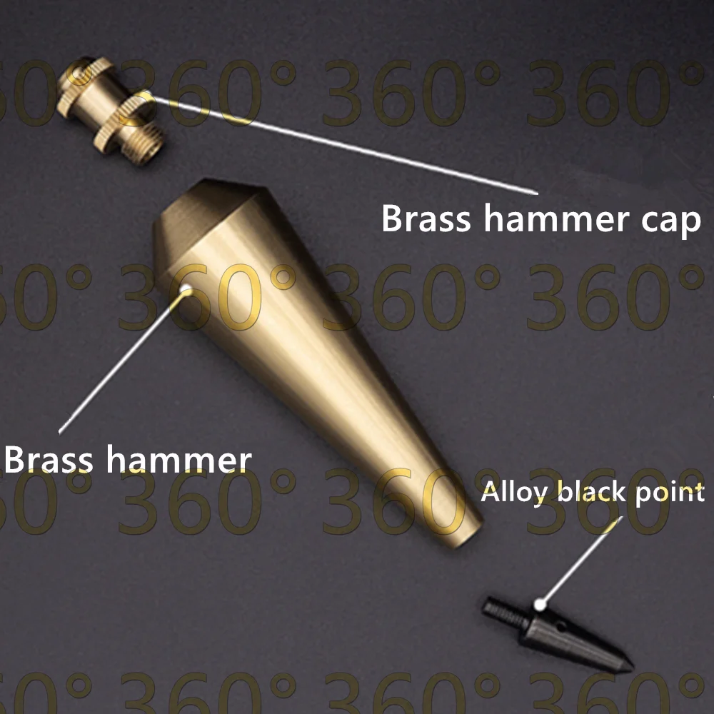 Brass Surveyor Vertical Plumb Bob /Plummet /Leveling Inspection Plum Bob /Batu Pengukur