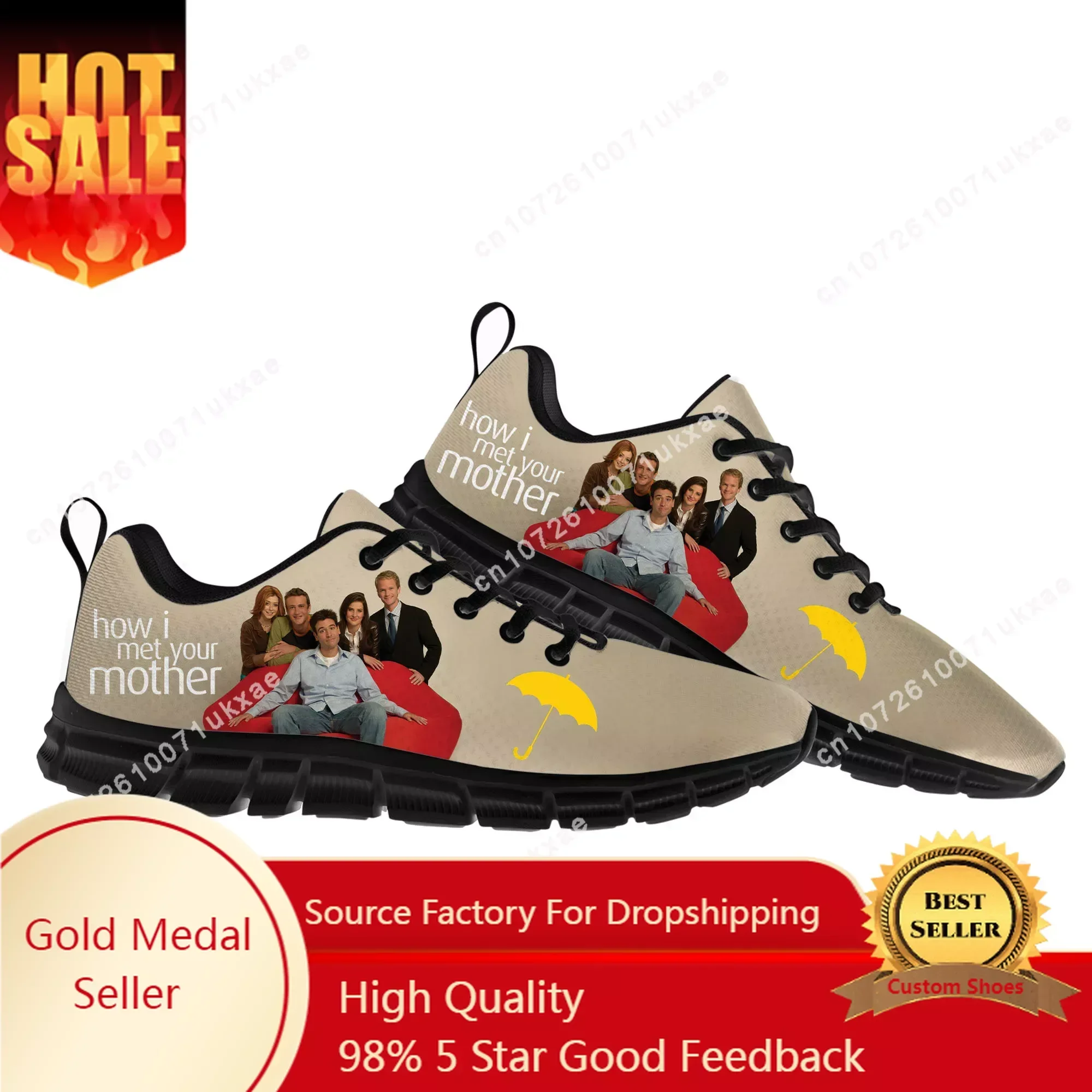 

Intervention How I Met Your Mother Sports Shoes Mens Womens Teenager Kids Children Sneakers Casual Sneaker Couple Custom Shoes