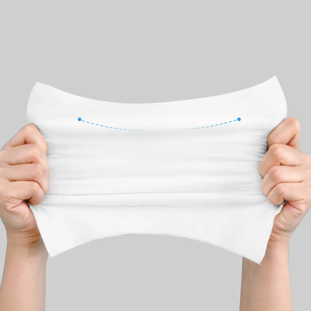 Thick Disposable Face Towels – Soft Gentle Makeup Remover Cloths, Non-Irritating Hygienic Travel Skincare Pack