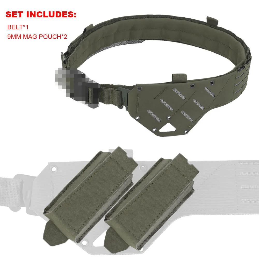 Taktischer Gürtel 2-in-1 mit Schnellverschluss-Metallschnalle für Outdoor-Jagd, Schießtraining, Airsoft, Kampfgürtel mit MOLLE-Magazintasche – Detail 22