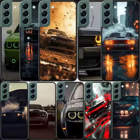 Dodge Challenger S-SRT Phone Case For Samsung A15 A25 A35 A55 Galaxy A12 A22 A32 A52 A72 A54 A34 A24 A14 A53 A33 A23 A13 A73 A42