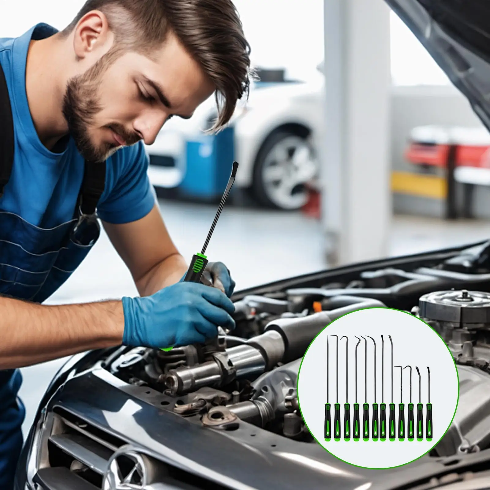 

Набор отверток из автомобильной головки из сплава, 12-компонентный комплект для снятия уплотнительного кольца для автомобиля, седана, скутера, внедорожника, электроника