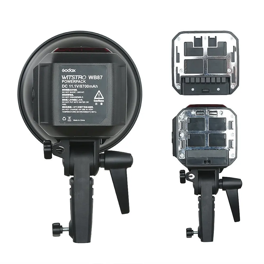 GODOX Wistro AD600BM moonlight Manual Version Bowens Mount GN87 HSS 1/8000S 2.4G X System All-In-One Outdoor Strobe Flash Light