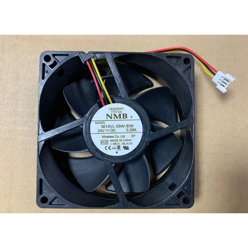 MY 1pcs For NMB 3610VL-05W-B59 24V 0.29A CA2246H01 90mm inverter fan 3pin