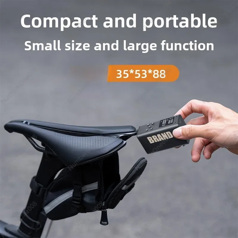 Cross-border Outdoor Riding Mini Bicycle Air Pump Smart Portable Road Bicycle Tire Pump