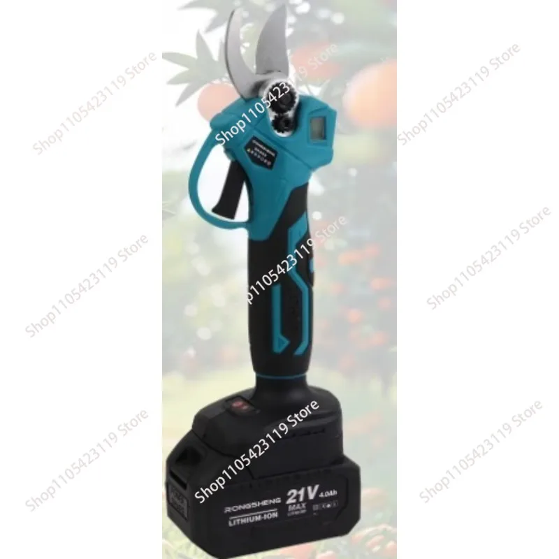 

Беспроводные бесщеточные электрические секаторы 30 мм для обрезки деревьев и бонсай, инструмент для обрезки веток, работает от аккумулятора 18В (без аккумулятора)