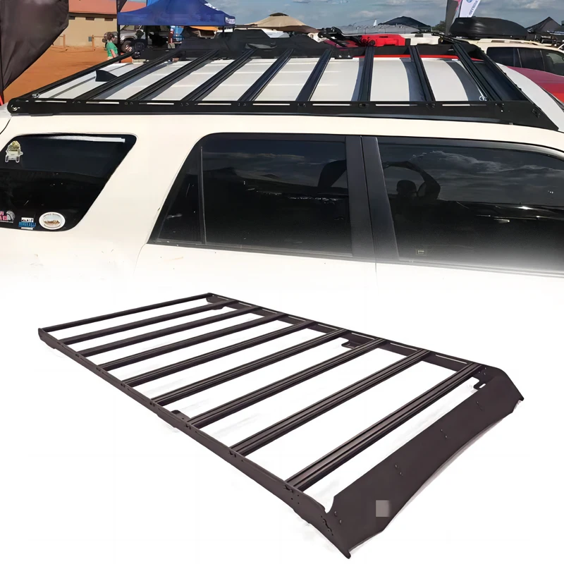 2010-2022 Aluminium 4x4 Accessories Pickup Truck Roof Rack for  4runner Lage Rack Crossbar