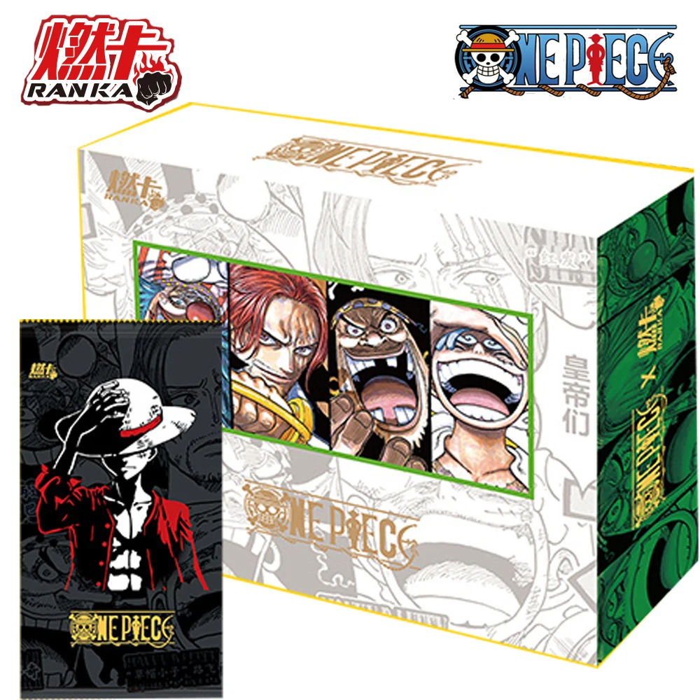 

One Piece Collection Cards for Boys Girls New Fourth Emperor Chapter The Straw Hat Pirate Group Character Portrait Card Toy Gift