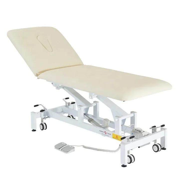 Examination Stretcher Electric Massage Table Treatment Table Medical Couch Ultrasound Gynecology Therapeutic Bed For Spine