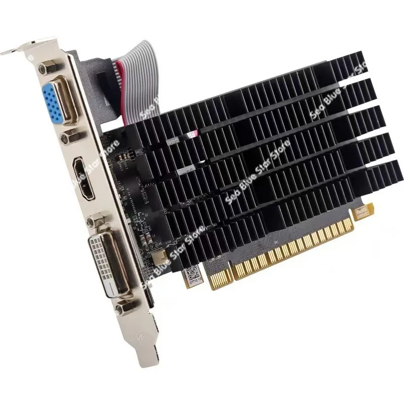 High definition graphics card GT710 2GB independent graphics card 64BIT small chassis half high knife card game DDR3