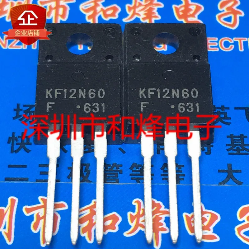 Original 2 uds/KF12N60 KF12N60F KF12N60FS TO-220F 600V 12A