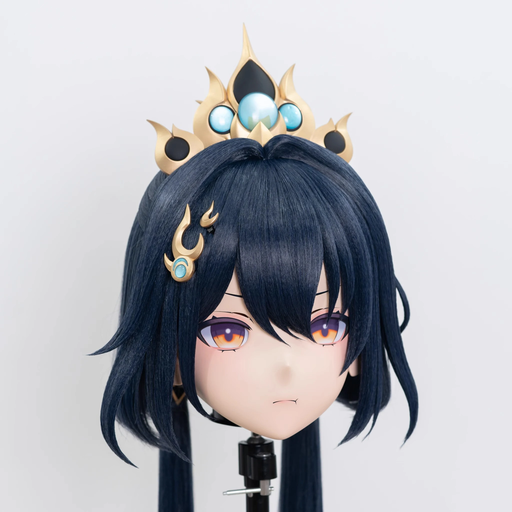 Handmade Customize Full headband lock Cartoon Character Kig Cosplay Kigurumi Mask Resin Japanese Anime Kigurumi Masks